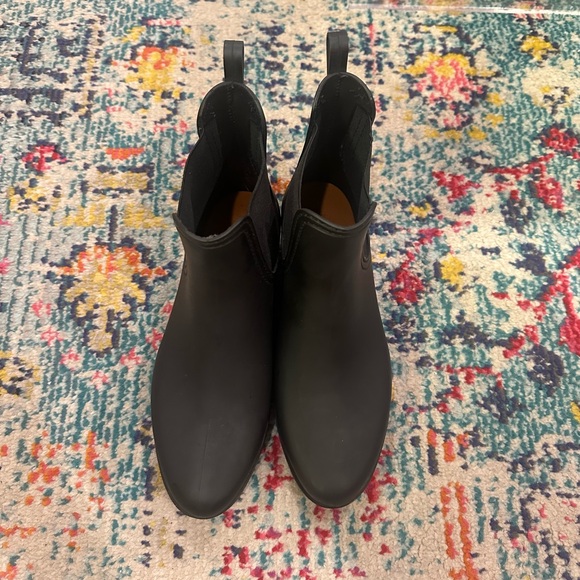 Black Jeffery Campbell Chelsea Rain boots - Picture 1 of 7